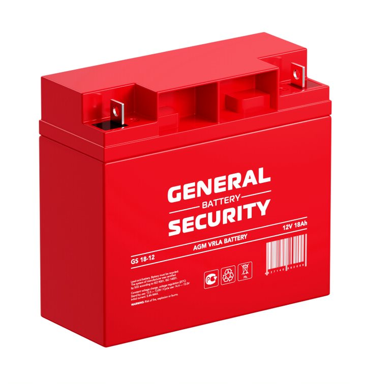 General Security GS18-12 12 V 18 Ah